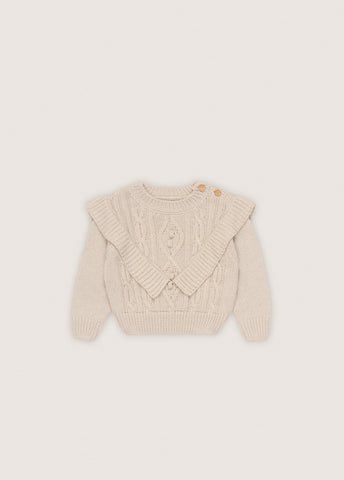 The New Society Sand Lucia Sweater + Bloomer Set