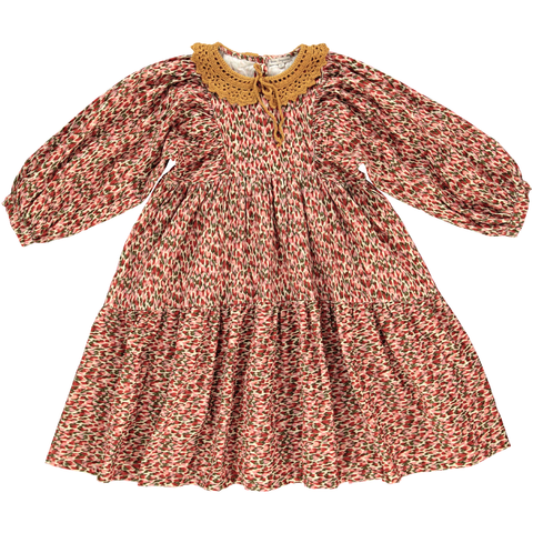 Bebe Organic Painted Hearts Lyra Dress