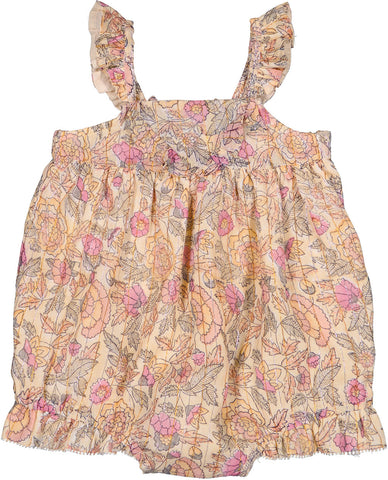 Louise Louise Evangeline Lurex Indian Flower Overall