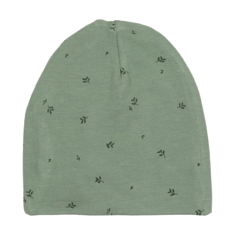 Lil Legs Green Leaf Printed Hat
