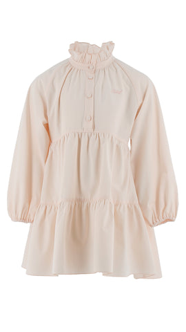 Philosophy Light Cream Puff Sleeve Poplin Dress