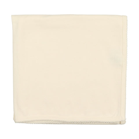 Lilette Ivory Pinpoint Blanket