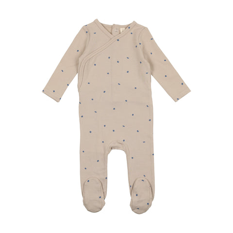 Lilette Printed Wrapover Footie Cloud