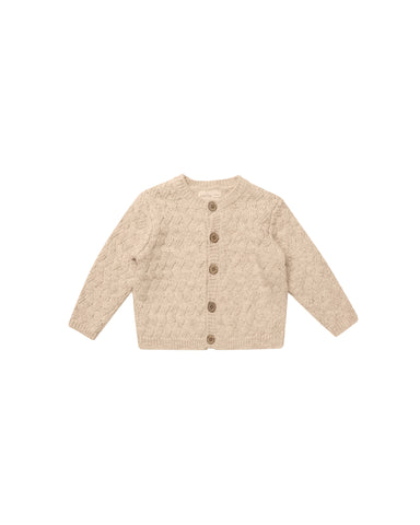 Quincy Mae Shell Knit Cardigan & Bloomer Set