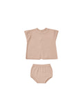 Quincy Mae Blush Penny Knit Set