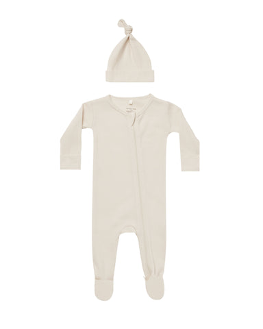 Quincy Mae Natural Waffle Sleep Set
