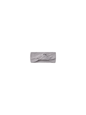 Quincy Mae Periwinkle Ribbed Knotted Headband