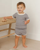 Quincy Mae Lagoon Waffle Shortie Set