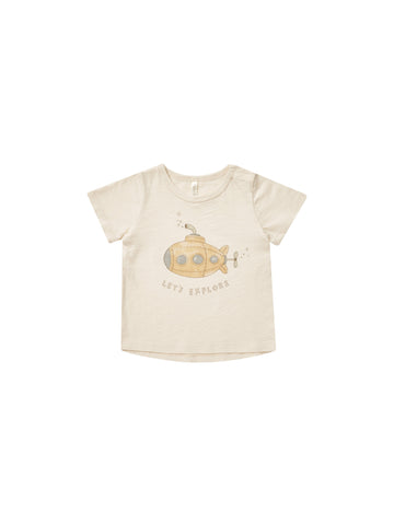 Rylee & Cru Natural Submarine Basic Tee