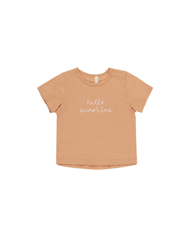 Rylee & Cru Grapefruit Hello Sunshine Basic Tee