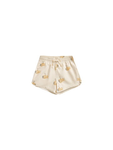 Rylee & Cru Natural Submarine Swim Trunk