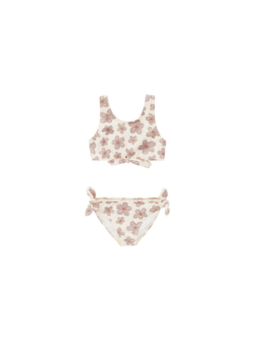 Rylee & Cru Hibiscus Knotted Bikini