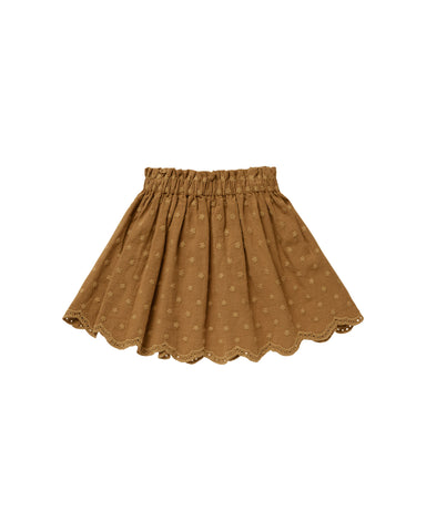 Rylee & Cru Brass Mae Skirt
