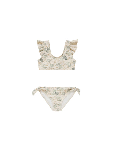 Rylee & Cru Blue Floral Ojai Bikini