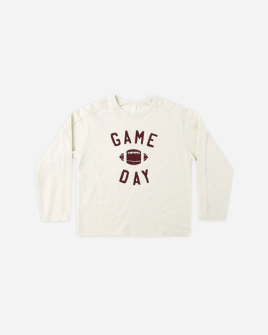 Rylee & Cru Natural Game Day Paneled Tee