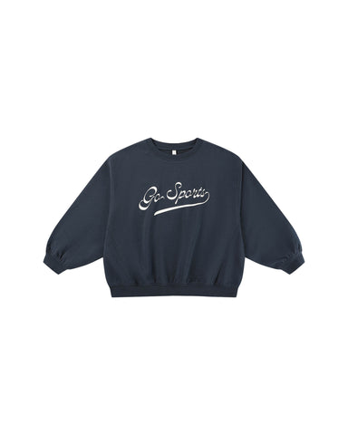 Rylee & Cru Navy Go Sports Oversized Sweatshirt