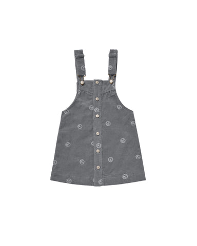 Rylee & Cru Peace Embroidery Button Jumper