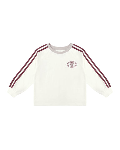 Rylee & Cru Ivory Relaxed Long Sleeve Tee