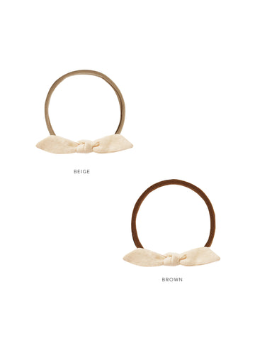 Rylee & Cru Ecru Little Knot Headband