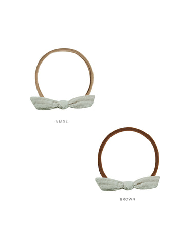 Rylee & Cru Seafoam Little Knot Headband