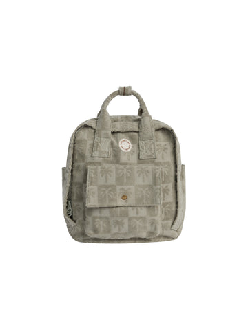 Rylee & Cru Palm Check Mini Backpack