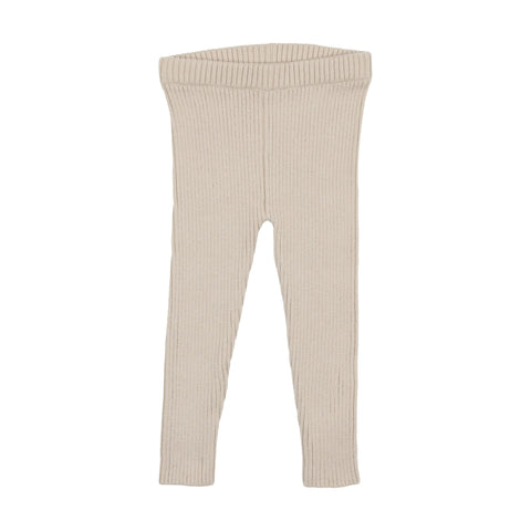 Lil Legs Oat Knit Long Leggings