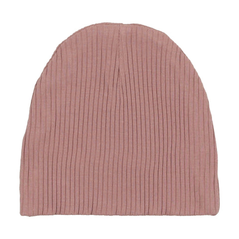 Lilette Rib Beanie Mauve