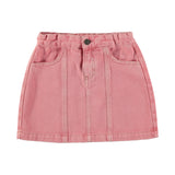 Tocoto Vintage Pink Longer Twill Skirt