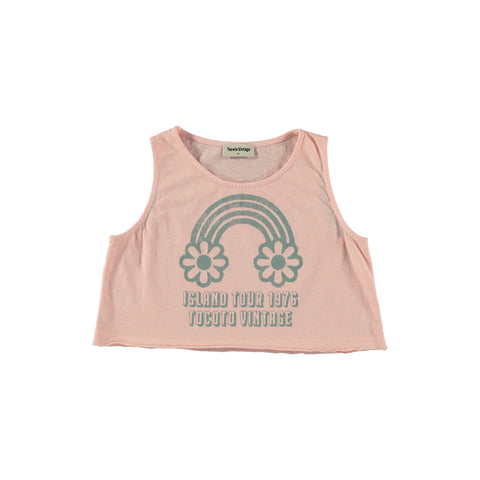 Tocoto Vintage Pink Island Tour Tank