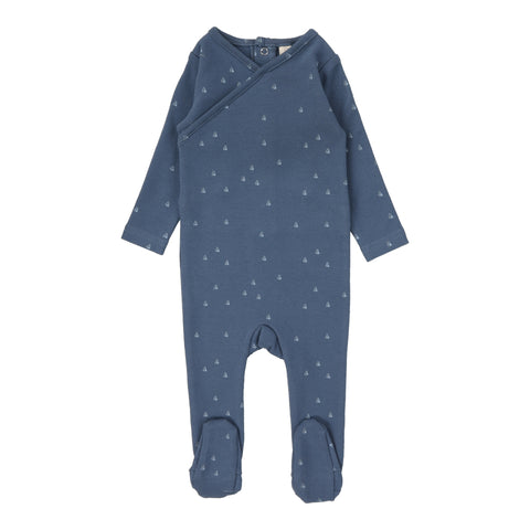 Lilette Off Navy Sail Away Footie