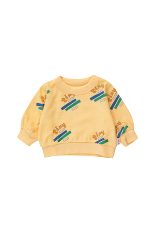 Tinycottons Mellow Yellow Tiny Baby Sweatshirt