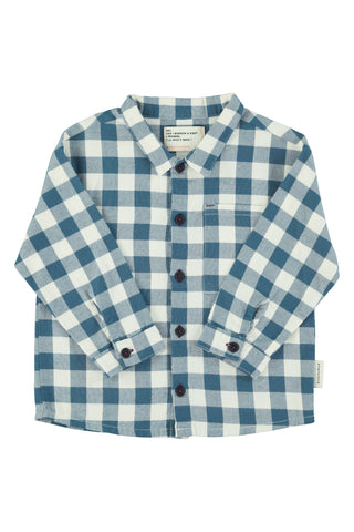 Piupiuchick Blue & White Checkered Shirt