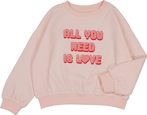 Louis Louise Velvet Love Peace Sweatshirt