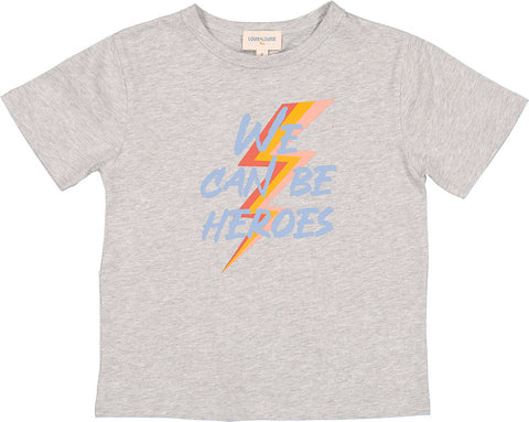Louise Louise Grey Marl Heroes Tom T-shirt