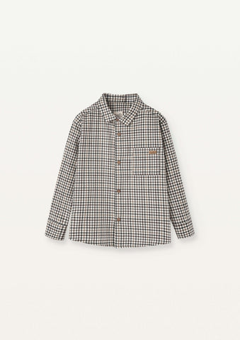 Popelin Multicolor Plaid Collared Shirt