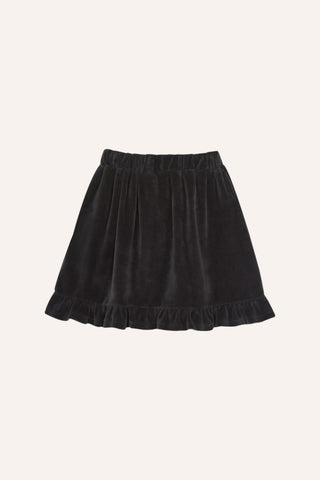 The Campamento Grey Velour Skirt