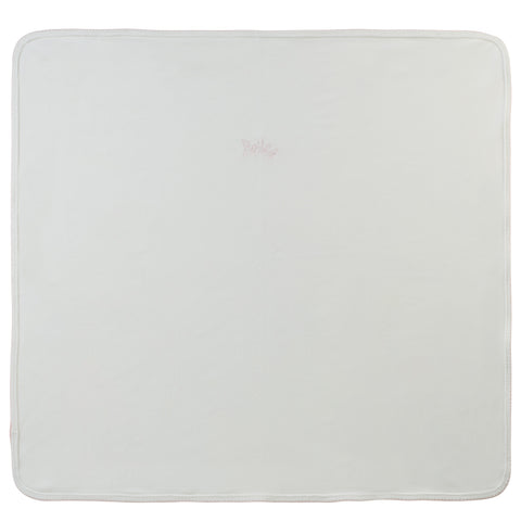 Kipp Baby White Pink Bebe Blanket