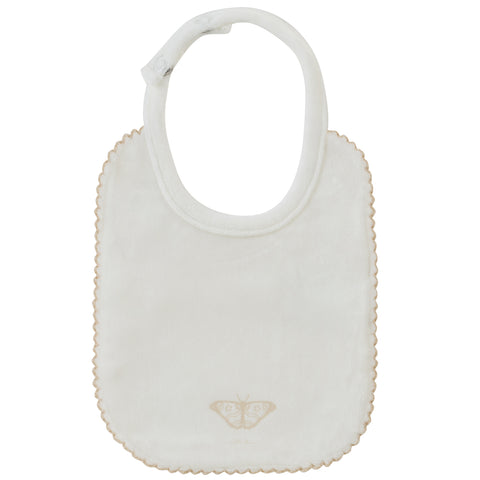 Kipp Baby White Stone Flutter Bib