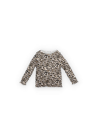 The New Society Baby Nelia Print Rib Tee + Legging Set