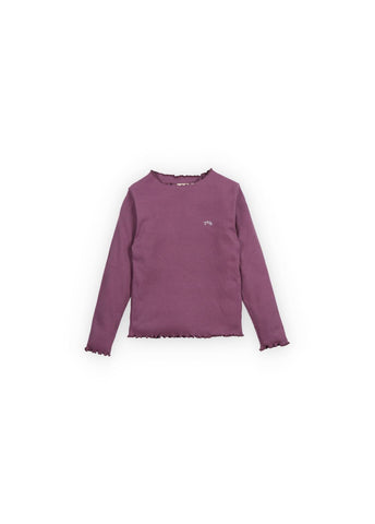 The New Society Grape Bliss Rib Tee