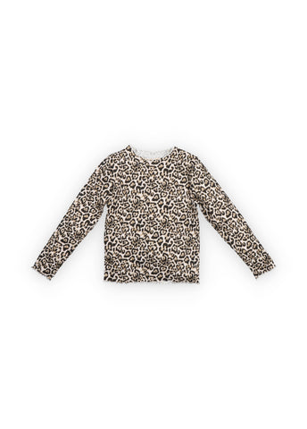 The New Society Nelia Print Rib Tee