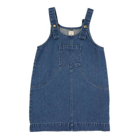 Lil Legs Analogie Blue Denim Utility Jumper