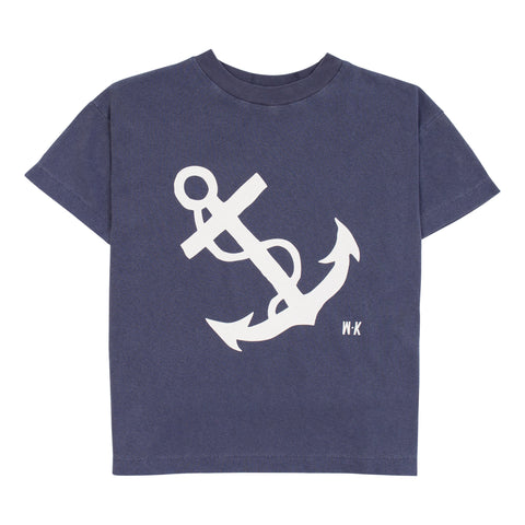 Wynken Navy Anchor Tee