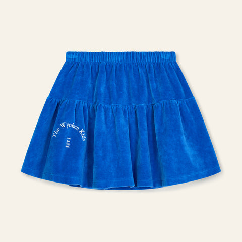 Wynken True Blue Velour Sloth Skirt