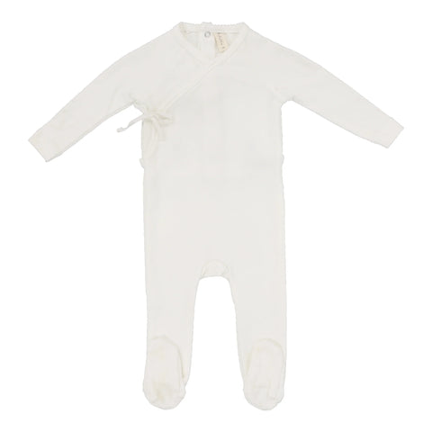 Lilette Winter White Wrapover Footie