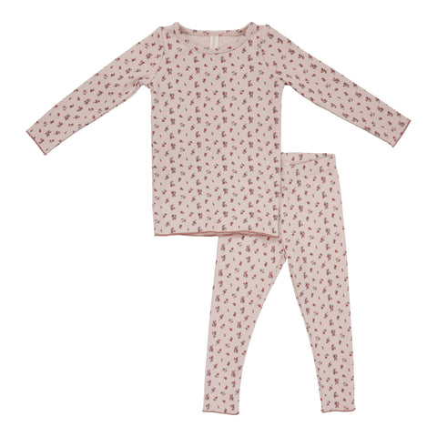 Lilette Pink Vintage Floral Set