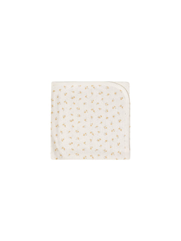 Quincy Mae Ditsy Melon Pointelle Baby Blanket