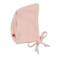 Lil Legs Pink Multirib Flower Bonnet