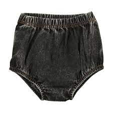 Lil Legs Black Denim Bloomers
