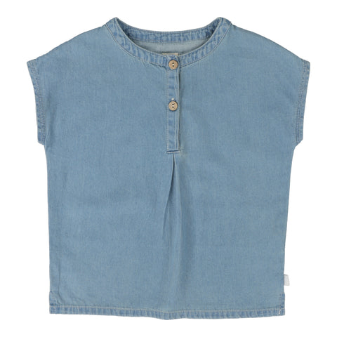 Lil Legs Boys Dark Tencel Shirt